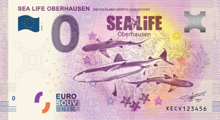 XECV-2018-1 SEA LIFE OBERHAUSEN DEUTSCHLAND GRÖẞTE HAIAUFZUCHT