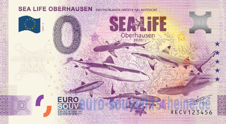 XECV-2020-2 SEA LIFE OBERHAUSEN DEUTSCHLAND GRÖẞTE HAIAUFZUCHT