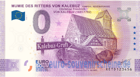 XETD-2022-1 MUMIE DES RITTERS VON KALEBUZ KAMPEHL - NEUSTADT/DOSSE