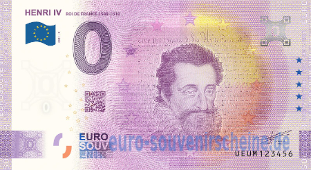UEUM-2021-9 HENRI IV ROI DE FRANCE 1589-1610